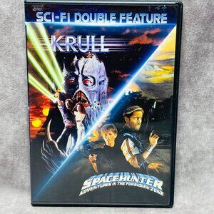 Sci-Fi Double Feature (2015, DVD) Krull / Spacehunter 80's Classic